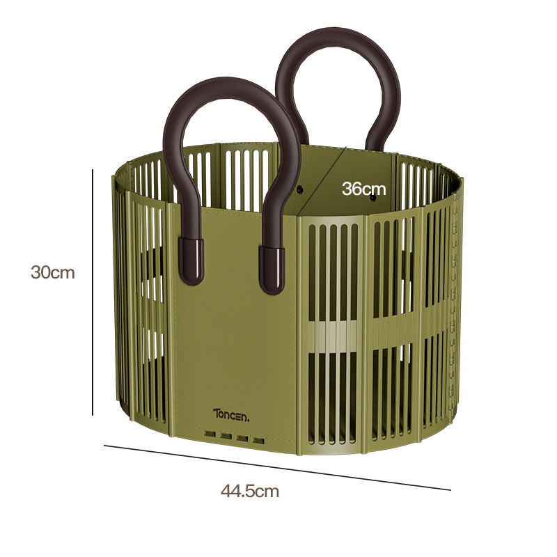 Multi-Functional Portable Foldable Laundry Basket PP Material Wall Storage Basket