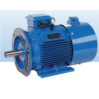 Moteur à courant alternatif IP55 de petite taille bleu, moteur de refroidissement naturel d'aimant de néodyme