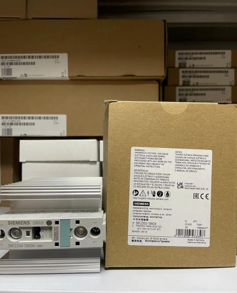 3RF2350-1BA04 Solid State Siemens Switchgear With Original Packaging