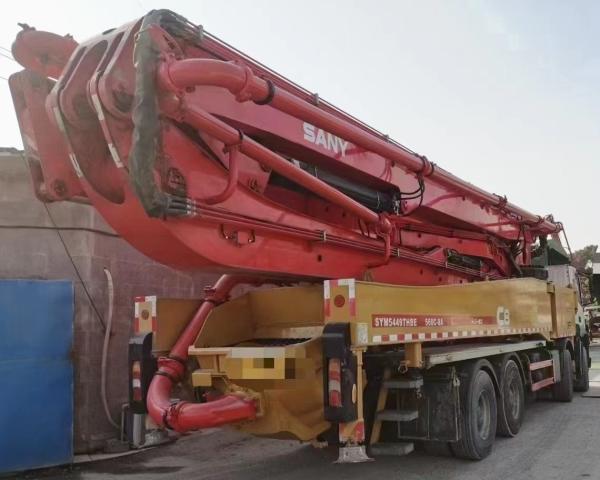 827 Pump Hours 20 Years 56 Meters Second-Hand Sy Heavy Industry Truck in Good Condition