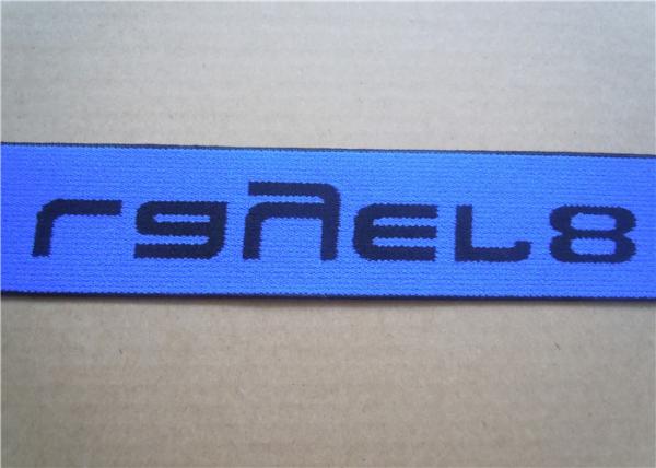 Customized Polyester nylon jacquard elastic waistband for men's underwear