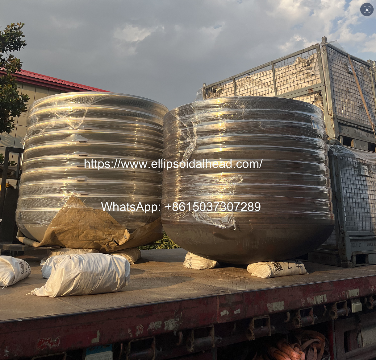 ASME Certification High Pressure Vessels Stainless Steel Tank Head from Guojiang