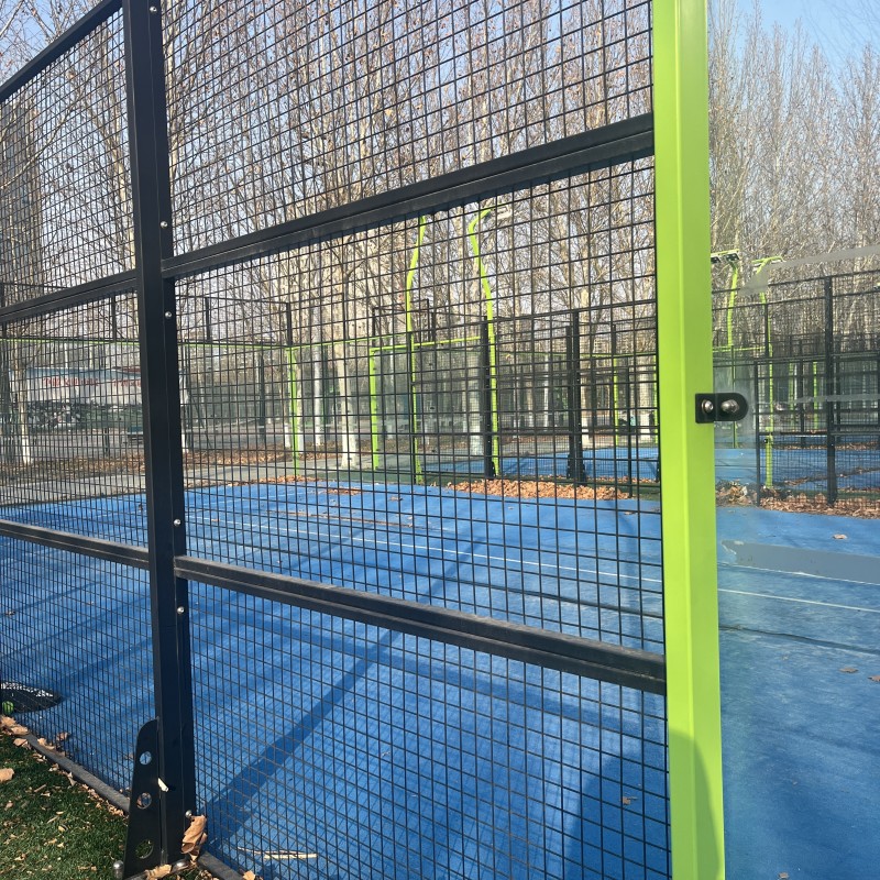 Sports Panoramic Padel Court Canchas De Padel Outdoor Paddle Tennis Court