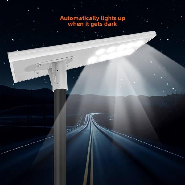Solar Street Lights Providing Ultra Bright High Power LED Lighting and Easy Manual Control for Various Illumination Needs