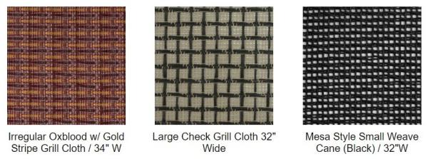 Cabinet Grill Cloth Black/White with Silver Accent, 63 Width grill cloth fabric DIY repair speaker