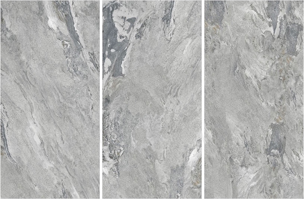 750 X 1500 MM Glazed Porcelain Floor , 10mm Thickness Polished Glazed Tiles