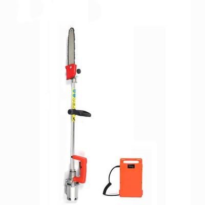 6A Wireless Mini Electric Cordless Convertible Pole Chain Saw 11m/S