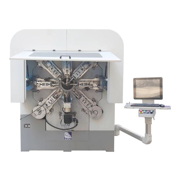 Camless CNC Spring Machine , Universal Spring Making Machine With Wire Rotary