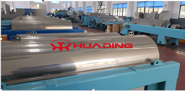 High-performance Decanter Centrifuge (3-phase Decanter) for Animal Fat and Fish Oil Processing Industries