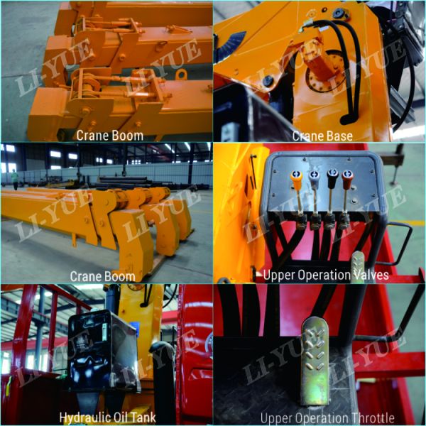 8 Ton Truck Mounted Crane Dongfeng Chassis with Crane