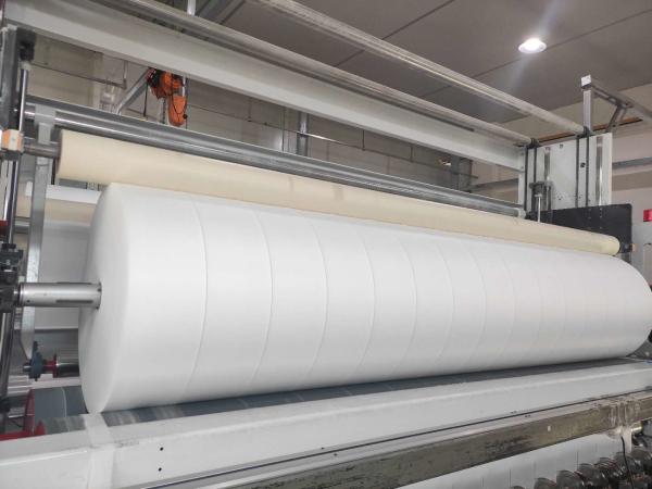 Fibra de poliéster Spunlace da viscose 55% de 45% Alemanha não tecida TrüTzschler