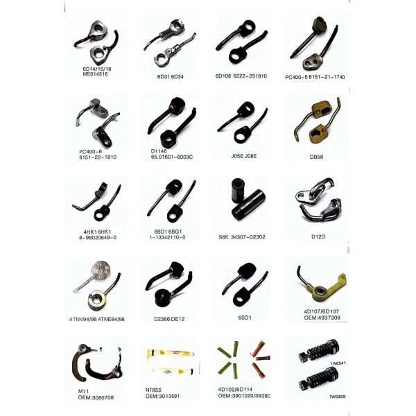 DB58 Excavadora de motor diesel Kit de reparación de aceite pistón de refrigeración de la boquilla