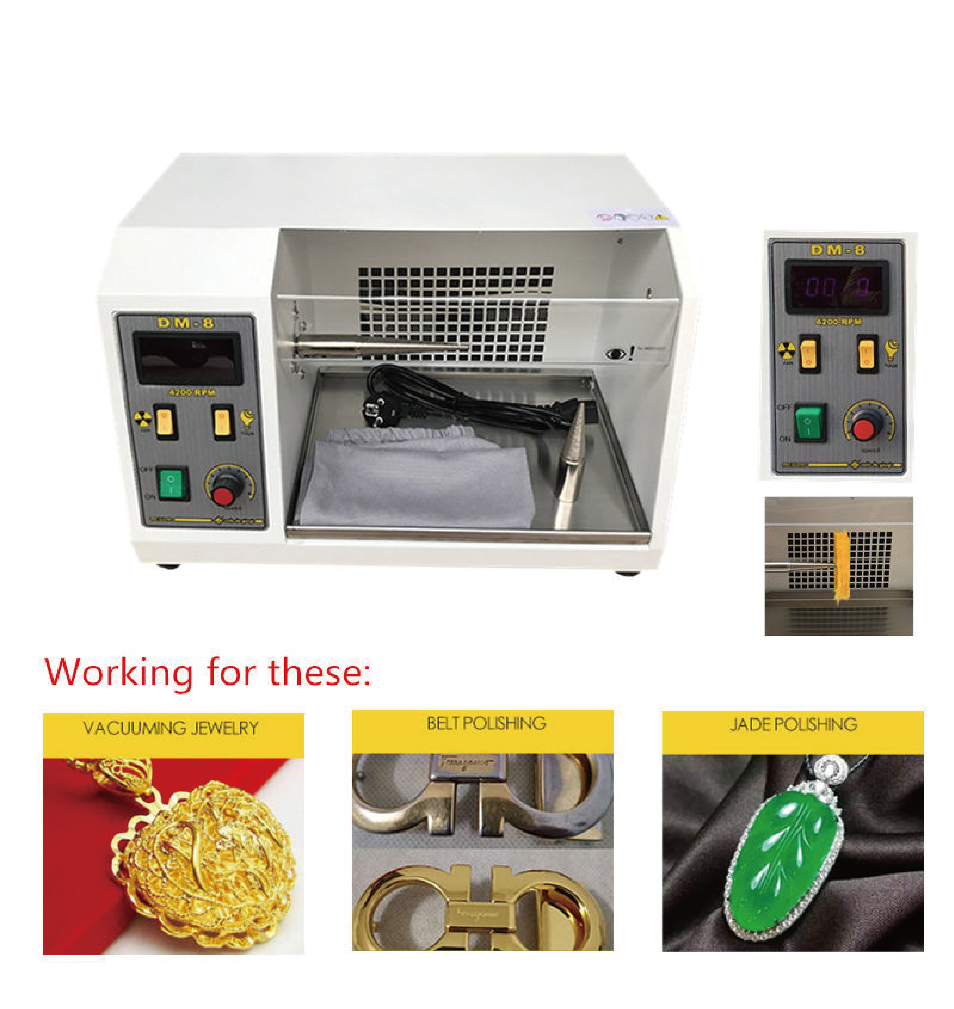 Small Buff Polishing Machine