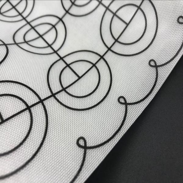 2018 Hot Selling Silicone Macaron Baking Mat Food Grade Silicone Baking Pad Silicone Cooking Mat