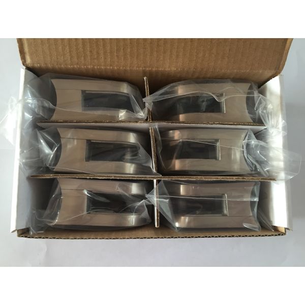 W45mm * H121mm Commercial Glass Balustrade Stair Railings / Handrails Position