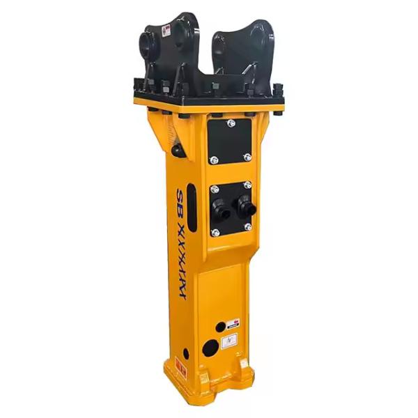 110-140 Bar Box Type Hydraulic Breaker Hammer Excavator Attachments 1474MM