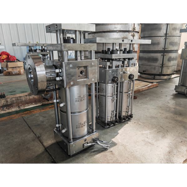 Accumulator Type Single Layer 50L Plastic Drum Making Extrusion Blow Molding Die Head