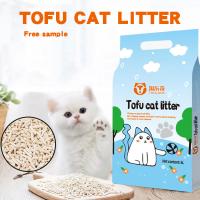 Alto grado de absorción de tofu, basura de gato ligera, suave, libre de polvo