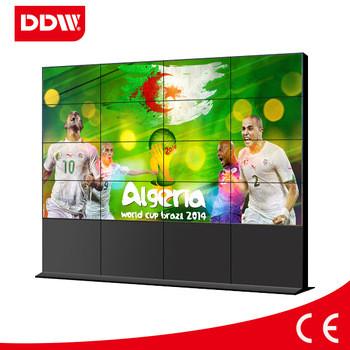 DDW 47 led video wall 4.9mm ultra narrow bezel HDMI DVI VGA AV 1080P 500nits brightness