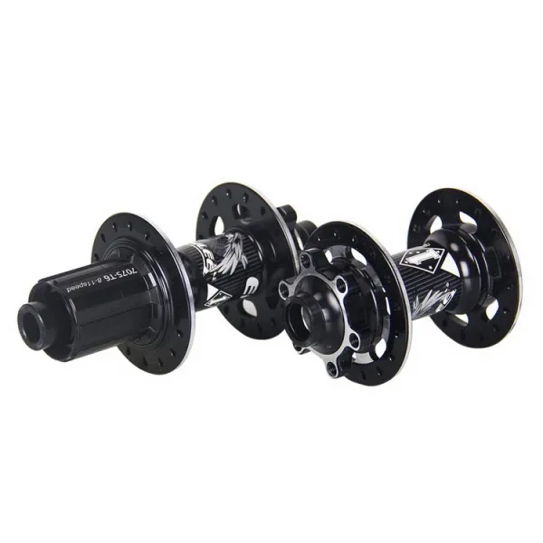 Six-nail Disc Brake 32 Holes Thru Axle QR Bicycle Hub Set for Quick and Easy Release