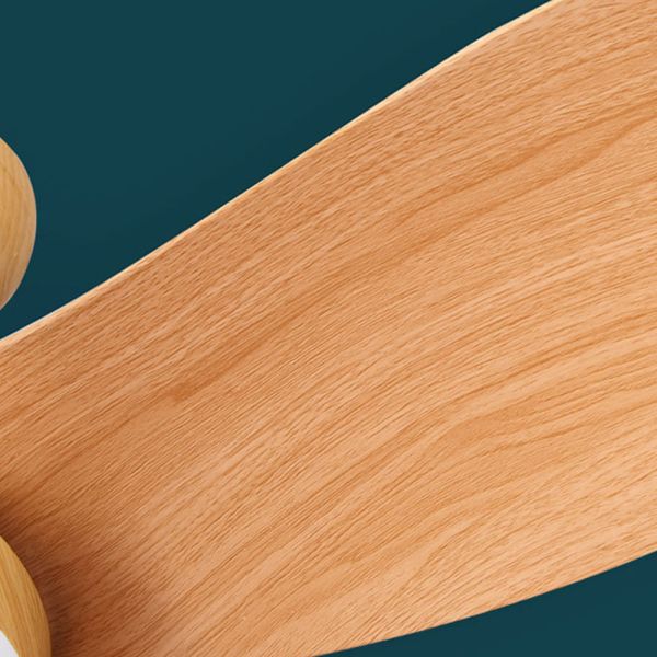 42 Inch Ceiling Fans 3 Blades wooden three colors remote control reative wood fan light(WH-CLL-14)
