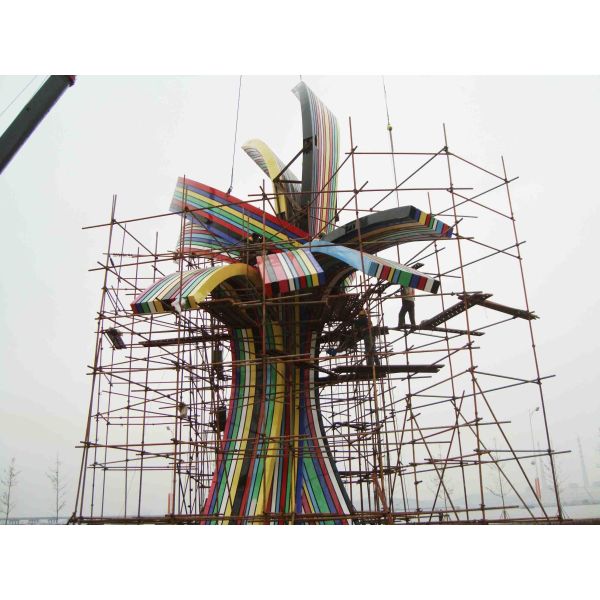 Хандмаде гигантская на открытом воздухе скульптура металла, современные скульптуры сада