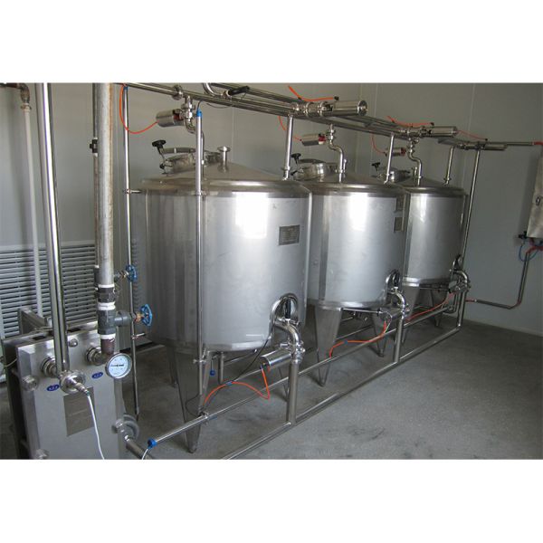 CIP 3000 CIP Washing System ISO 9001 Certified Food Beverage Processing Line Automated Cleaning for Industrial Production