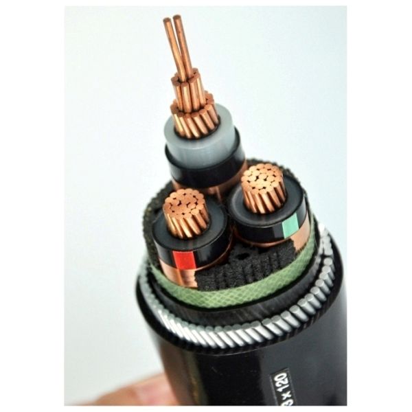 Three-core XLPE-insulated Steel Wire Armoured Electrical Cable 300mm2 XLPE Copper Cable 33kV