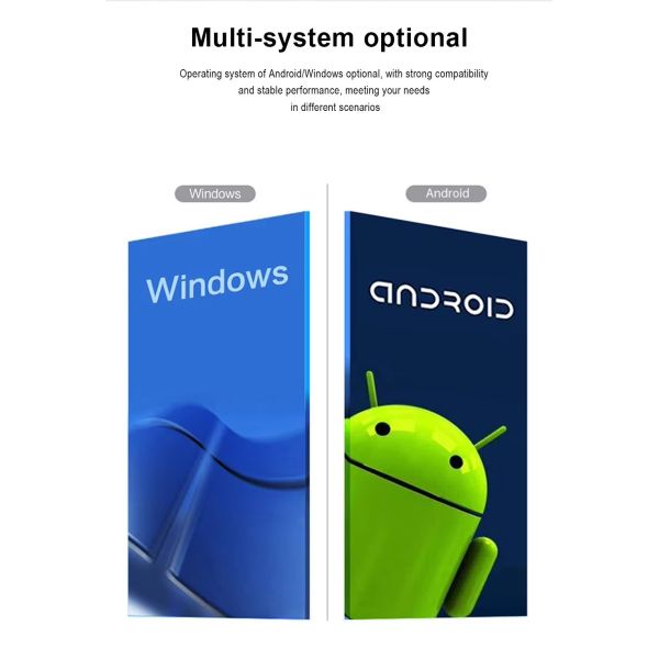 10.1-65 Inch Self-Service Kiosk with 3840x2160 Resolution and 178° Viewing Angle for Queue Management System