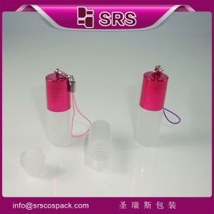 Shengruisi packaging DH-3ml plastic roll on bottle with hook