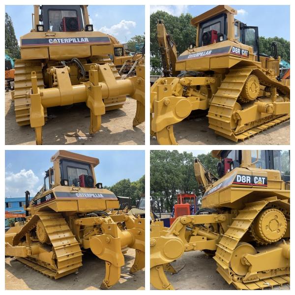 Bulldozer CAT D8R utilisé Moteur d'origine 320 ch 239 kW Pour l'exploitation minière