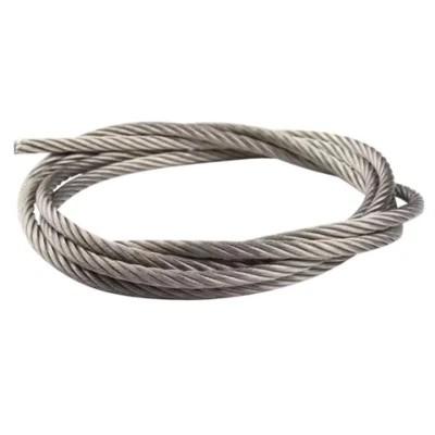 600FT T316 Stainless Steel Cable 1/8 Inch Diameter Garden Decorations 7 x 7 Strands Construction Wire Rope with Cutter