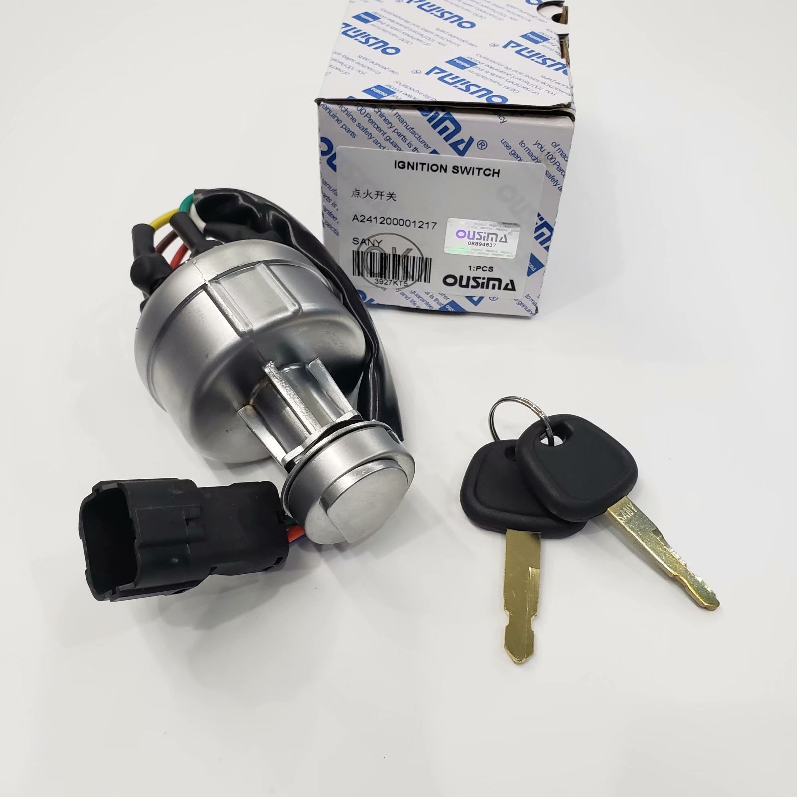 Одобренный CE переключателя зажигания A241200001217 экскаватора SANY