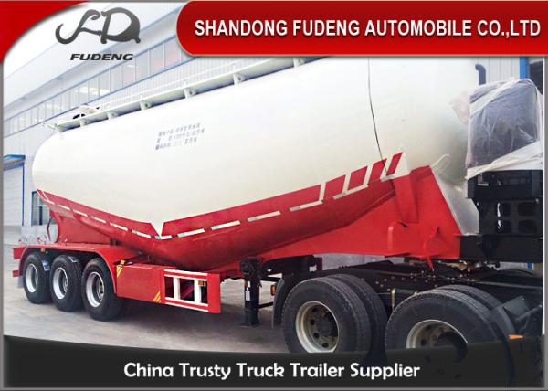 50 m³ Bulk Cement Tanker Trailer Single Compartment Dimension 11.5m × 2.5m × 4.0m