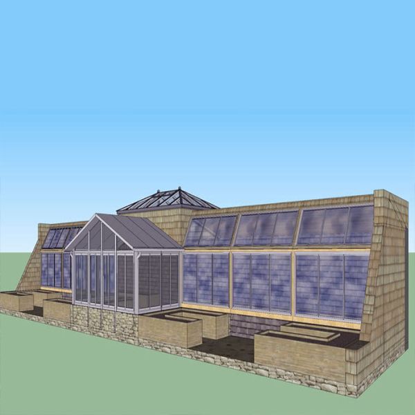 Гальванизированная анодированная система вешалки крыши панели солнечных батарей парника