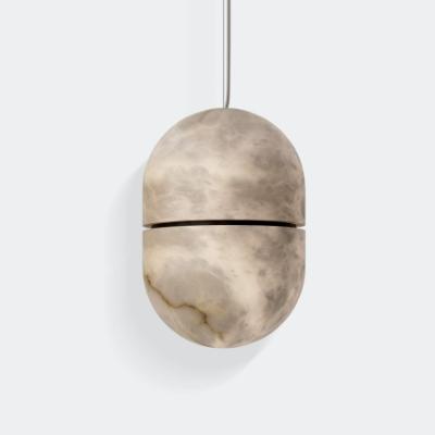4W Alabaster Pendant Lamp 100V - 277V Modern Kitchen Pendant Light