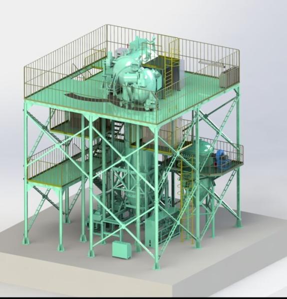 High Purity Powder Manufacturing Equipment Vacuum Melting Gas Atomization