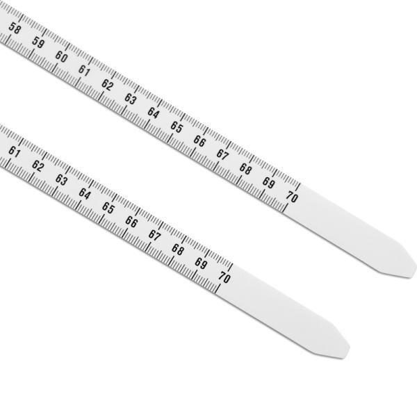 Wintape Circunferência da cabeça do bebê medida de fita para adultos crianças material flexível lavável conveniente