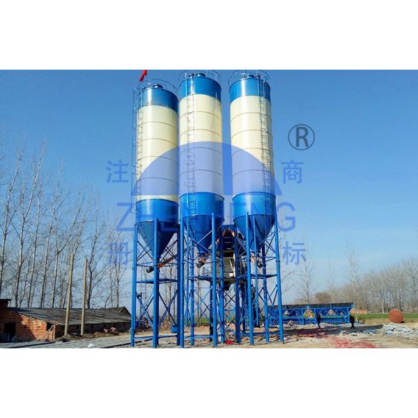 Precast влажный тип завод 60m3 HZS60 конкретный дозируя/емкость ленты транспорте