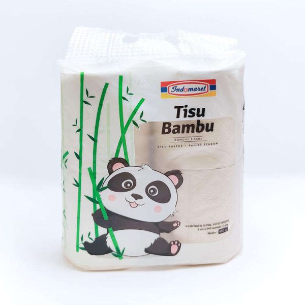 3 Ply Toilet Paper Bamboo Pulp Toilet Tissue Rolls Toilet Paper Restroom