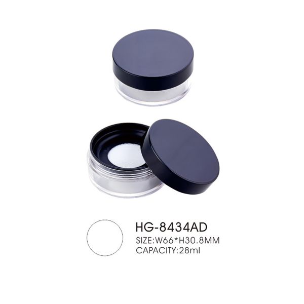 завинчивая пробка случая порошка случая компакта порошка 8g 10g пустая компактная