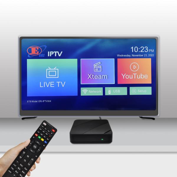 ERI Linux Smarters Player Quad Core GX67 1080p Set Top Box