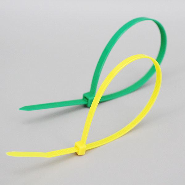 Heat resisting 85 Degree Disposable Plastic colorful Self Locking Nylon Zip Ties made in china