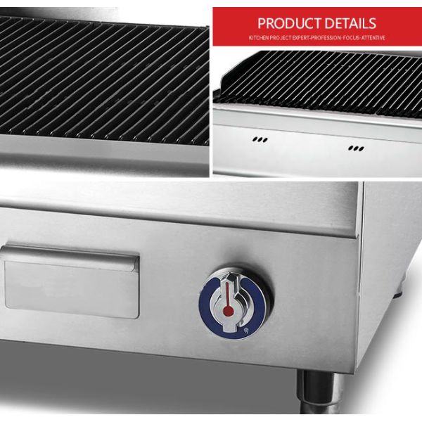 470mm 2000Pa Commercial Kitchen Cooking Equipment For Barbecue