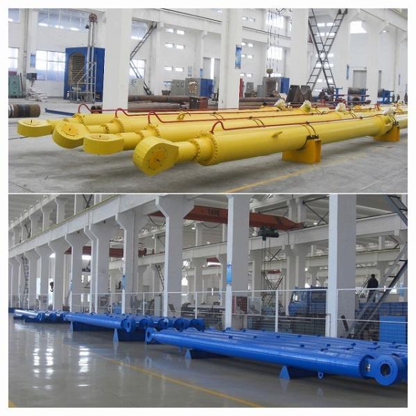 5400 Stroke Hydroelectric Customized Hydraulic Cylinder 25MPa Operating Pressure