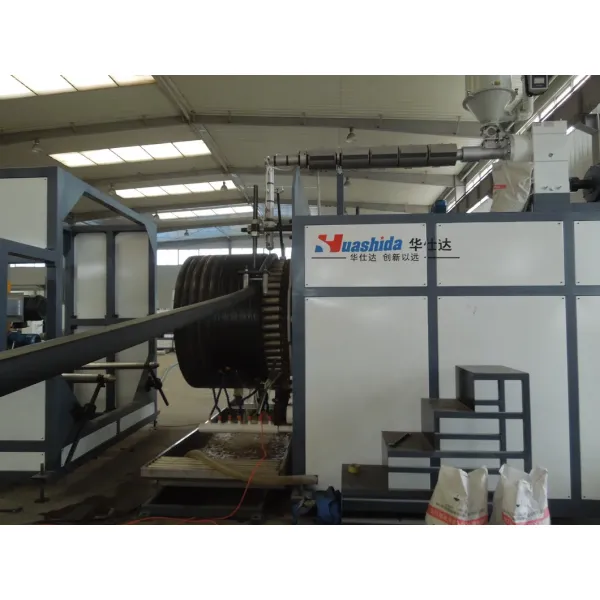 HDPE Hollow Structure Wall Spiral Pipe Production Line For 200-3000mm