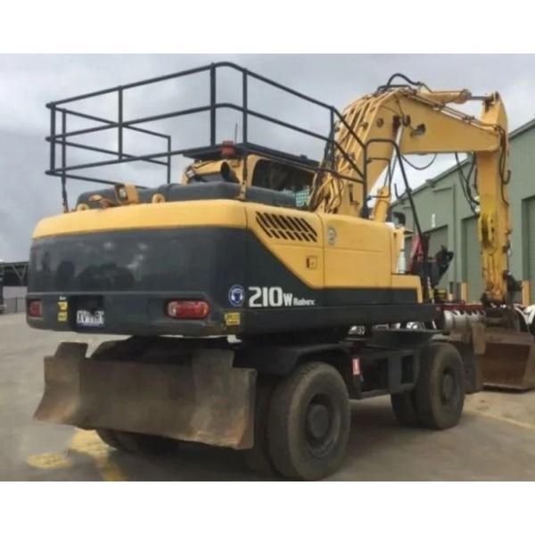 Hyundai R210W Used Wheel Excavator 210-9 210W-9 Second-Hand