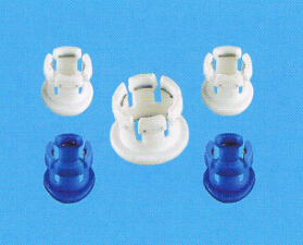 Белый коготь Pom прокладывает трубопровод части обратного осмоза запасные, части штуцеров RO