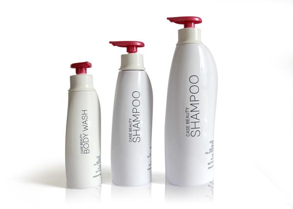 Streamline Shaped 500ml Shampoo Bottle / Amazing Looking Shampoo Dispenser Bottles