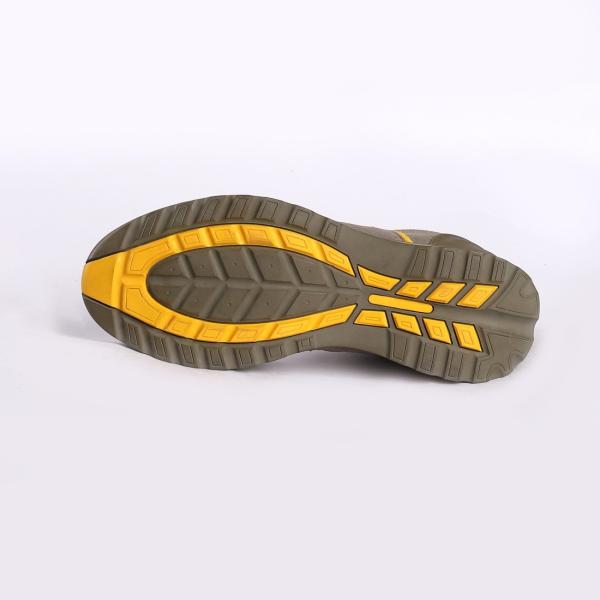 Shengjie Rubber Sole Slip Punture Smash Resistant Comfortable EVA Insole Leather Upper Safe Toe Work Boots Safety Shoes